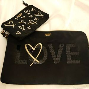 Victoria's secret clutch bag